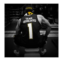 Dedicated Basketball Tank Top - Black