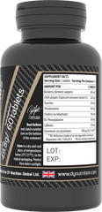 DY Nutrition BlackBombs Fatburner - 60 tabs