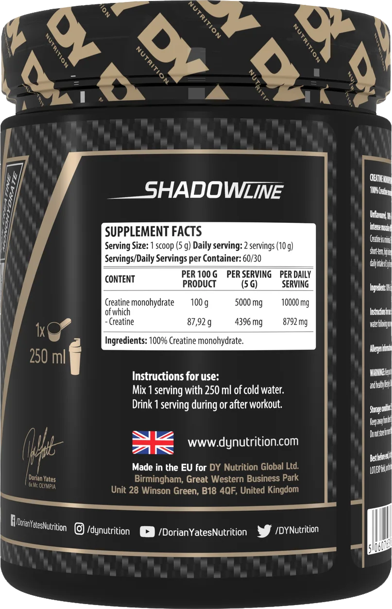 DY Nutrition Creatine Monohydrate