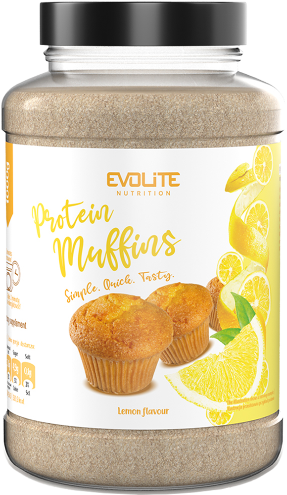 Evolite Protein Muffin - 1000 g - Lemon Pie