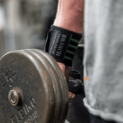 GASP Branch Warren 18" Wrist Wraps - Black