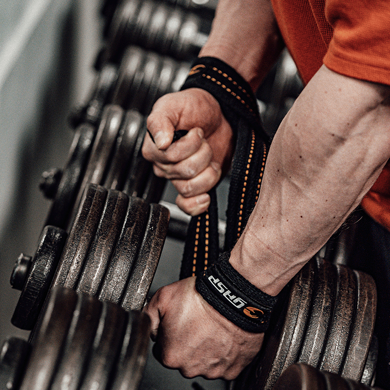 GASP Lifting Straps - Black