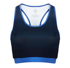 GGLTOP047 Gold's Gym Ladies Crop Top - Blue