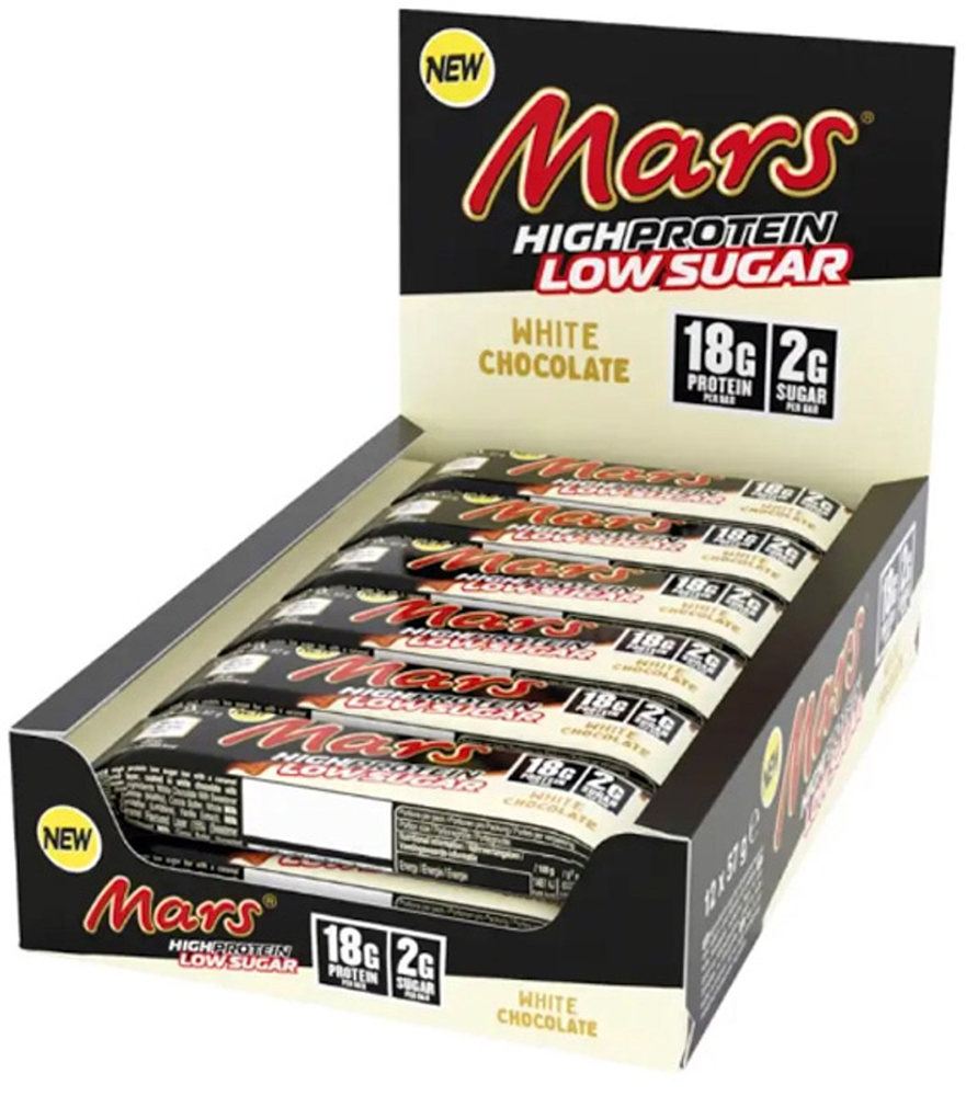 Mars HiProtein Low Sugar Bar - 12 x 57 g
