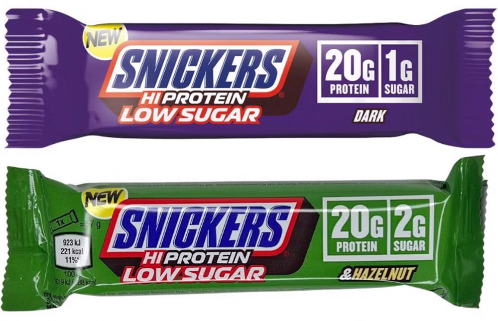 Snickers HiProtein Low Sugar Bar - 12 x 57 g