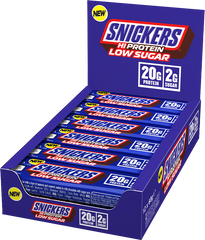 Snickers HiProtein Low Sugar Bar - 12 x 57 g