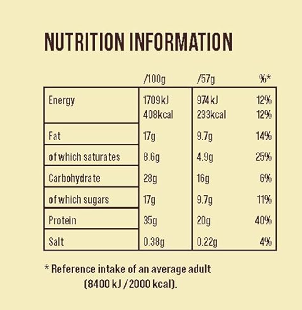 Snickers HiProtein Low Sugar Bar - 12 x 57 g