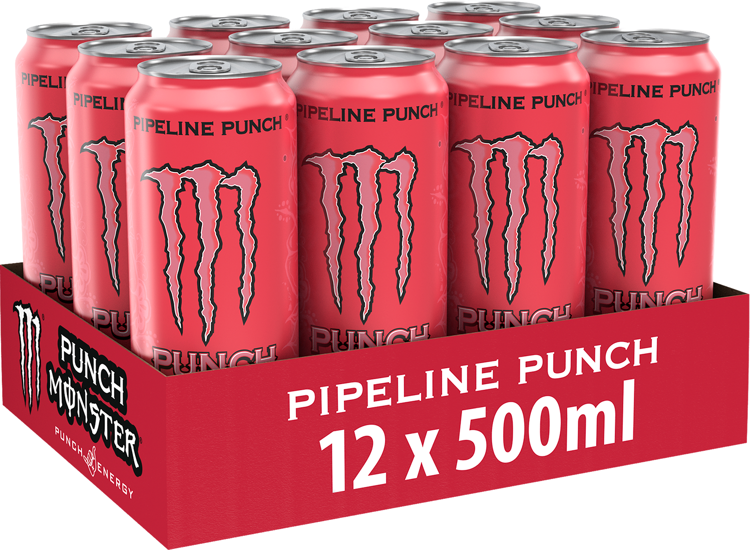 Monster Energy Punch - 12 x 500 ml