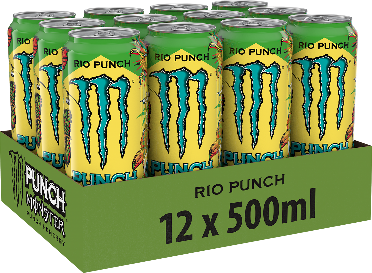 Monster Energy Punch - 12 x 500 ml