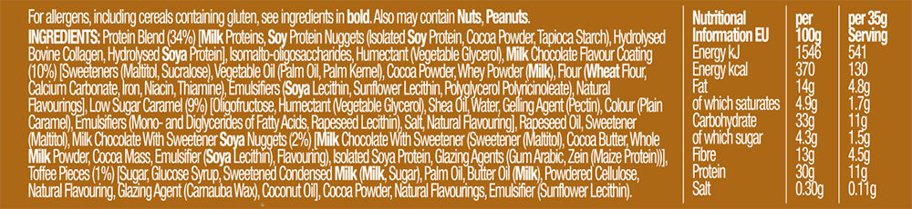 Muscle Moose The Dinky Protein Bar - 12 x 35 g