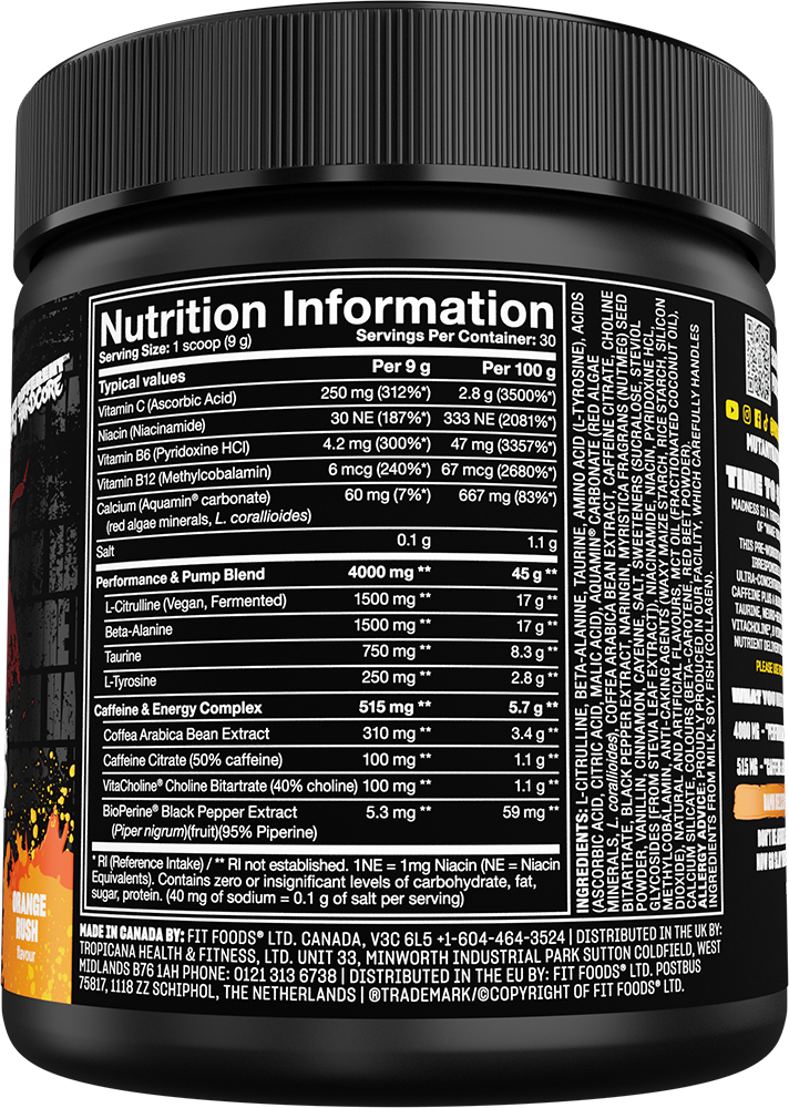 Mutant Madness - 30 servings