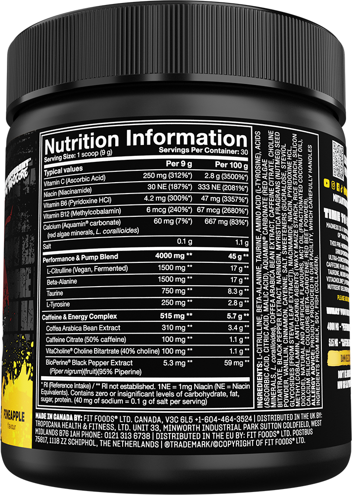 Mutant Madness - 30 servings