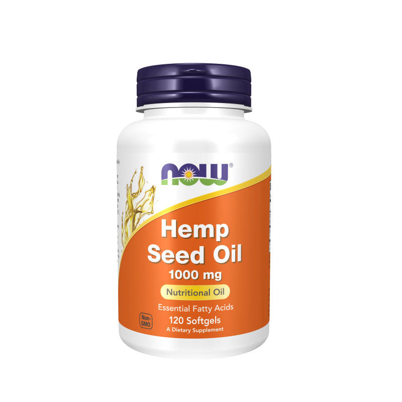 NOW Foods NOW1799 Hemp Seed Oil 1000 mg - 120 softgels