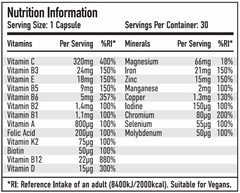 PER4M Vitamin - 30 caps