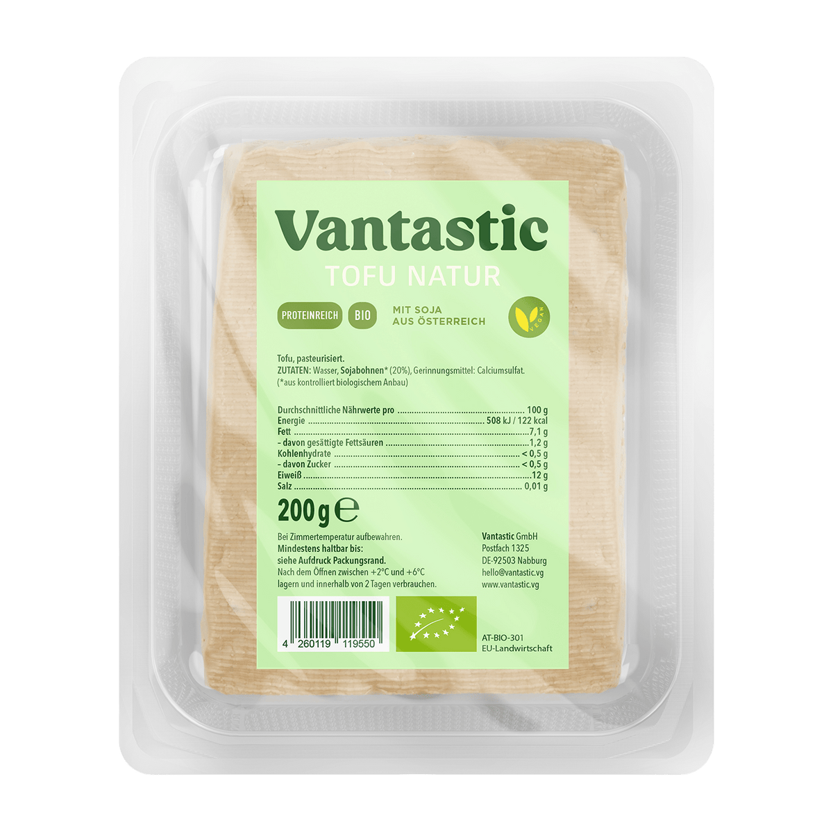 Vantastic foods Bio Tofu Natur