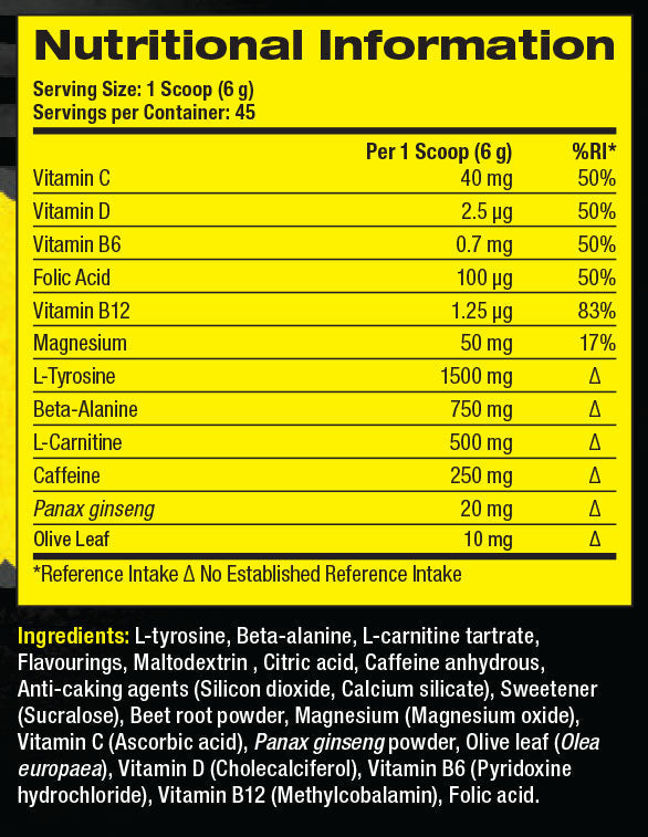 PharmaFreak Ripped Freak Pre-workout - 270 g