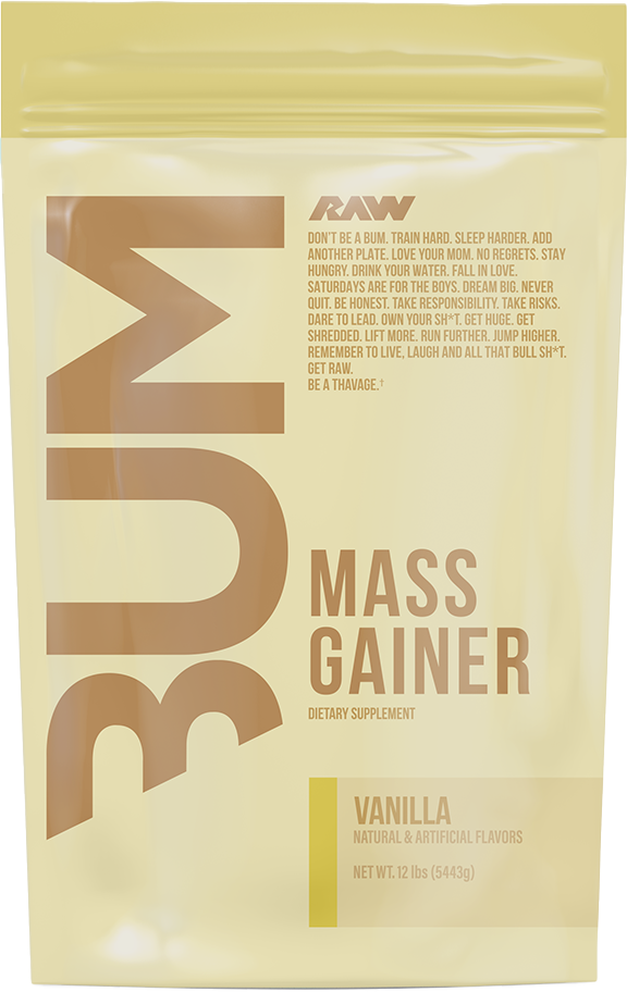 RAW CBUM Mass Gainer - 5443 g
