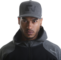 RIPT RCHAT724 Ript Snapback Hat - Grey Marl