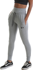 RIPT RCLPNT720 Ladies Deep Waist Jogpant - Grey