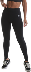 RIPT RCLPNT737 Ladies Deep Waist Legging - Black