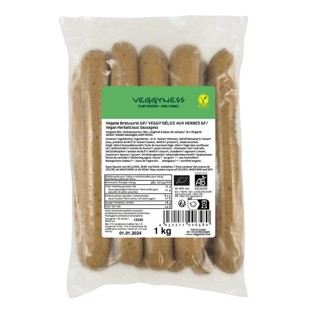 Vegane Bratwurst