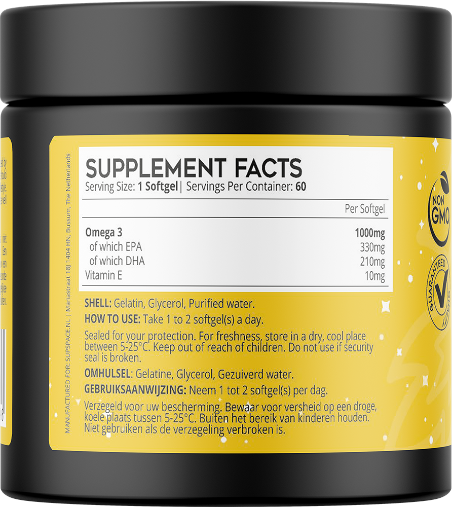 Supspace Omega 3 - 60 softgels