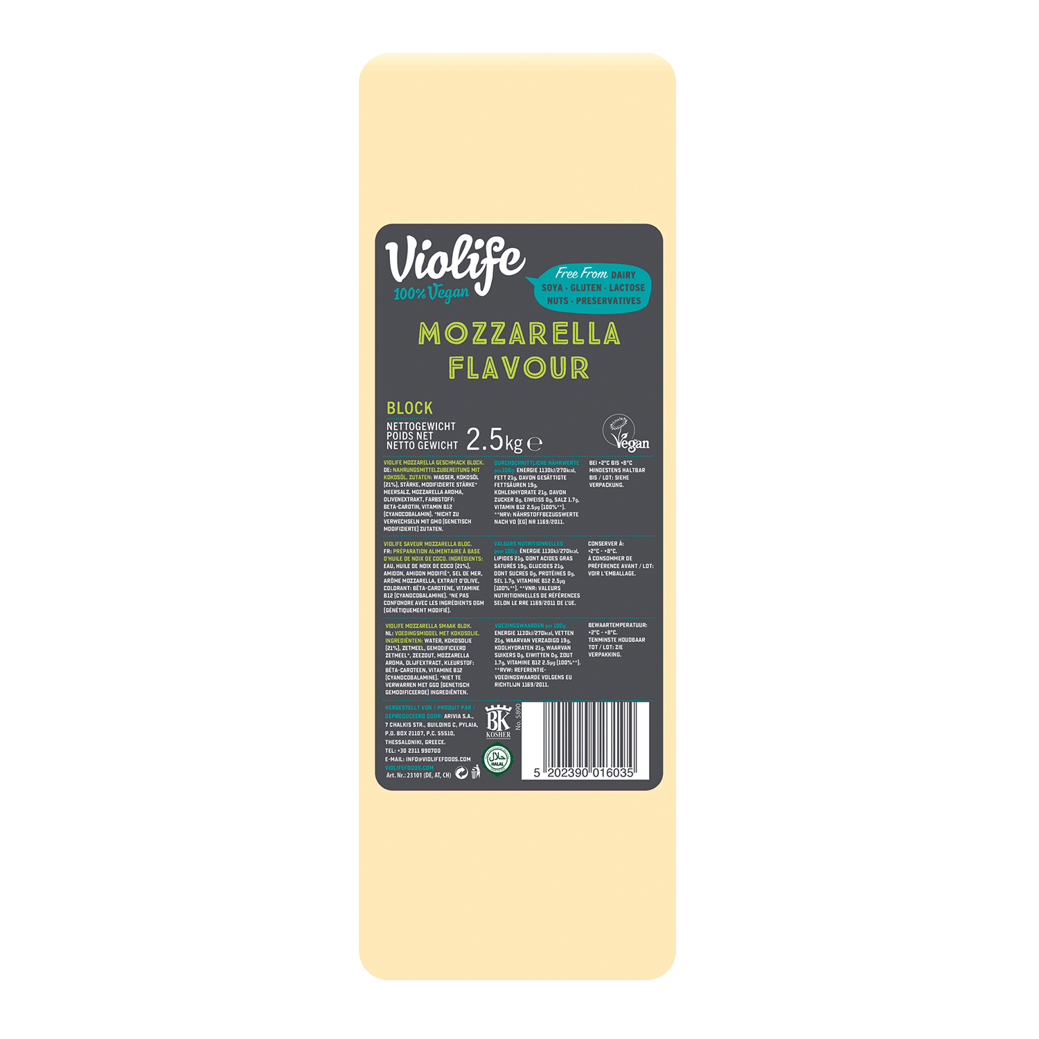 Violife Block Mozzarella Geschmack