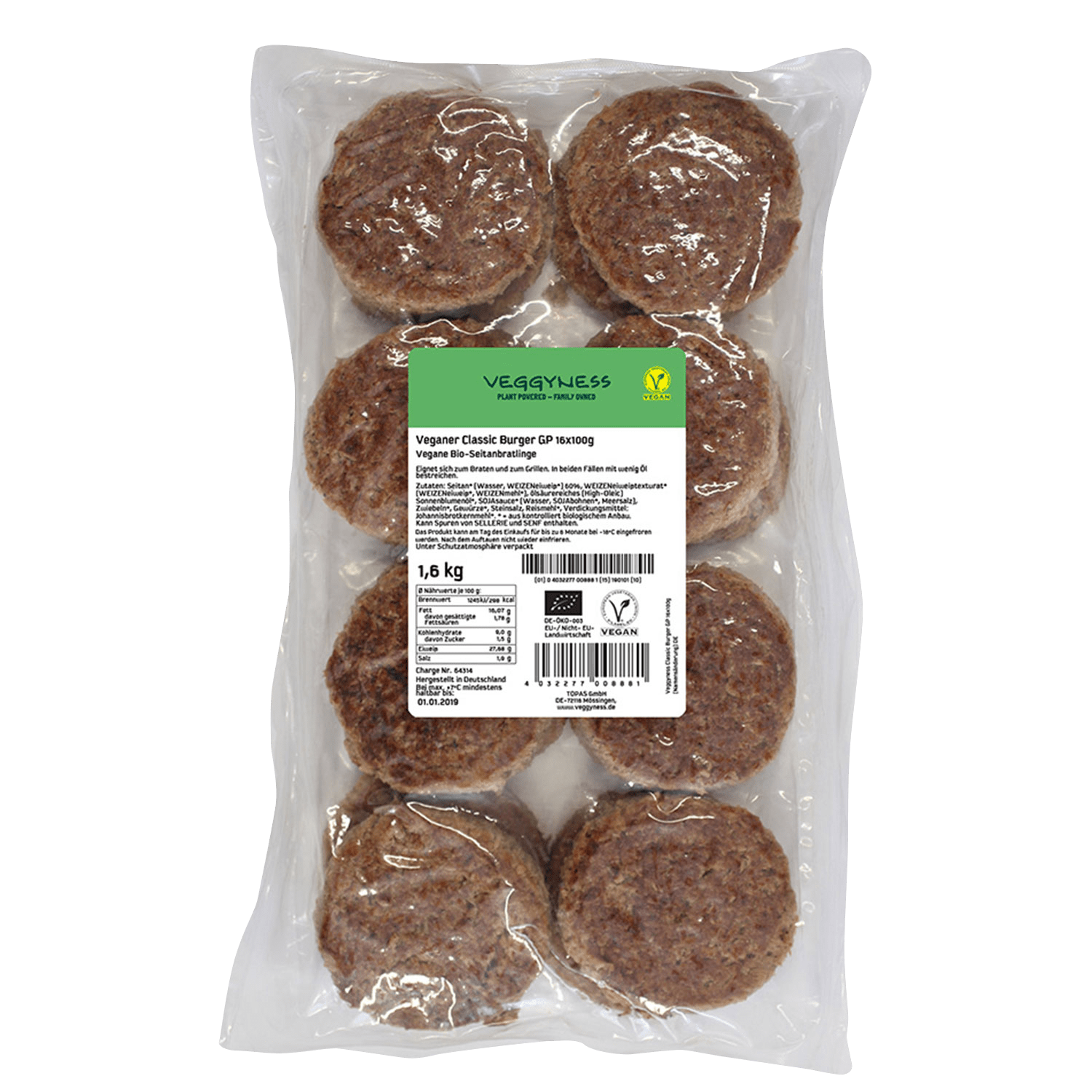 Veganer Classic Burger
