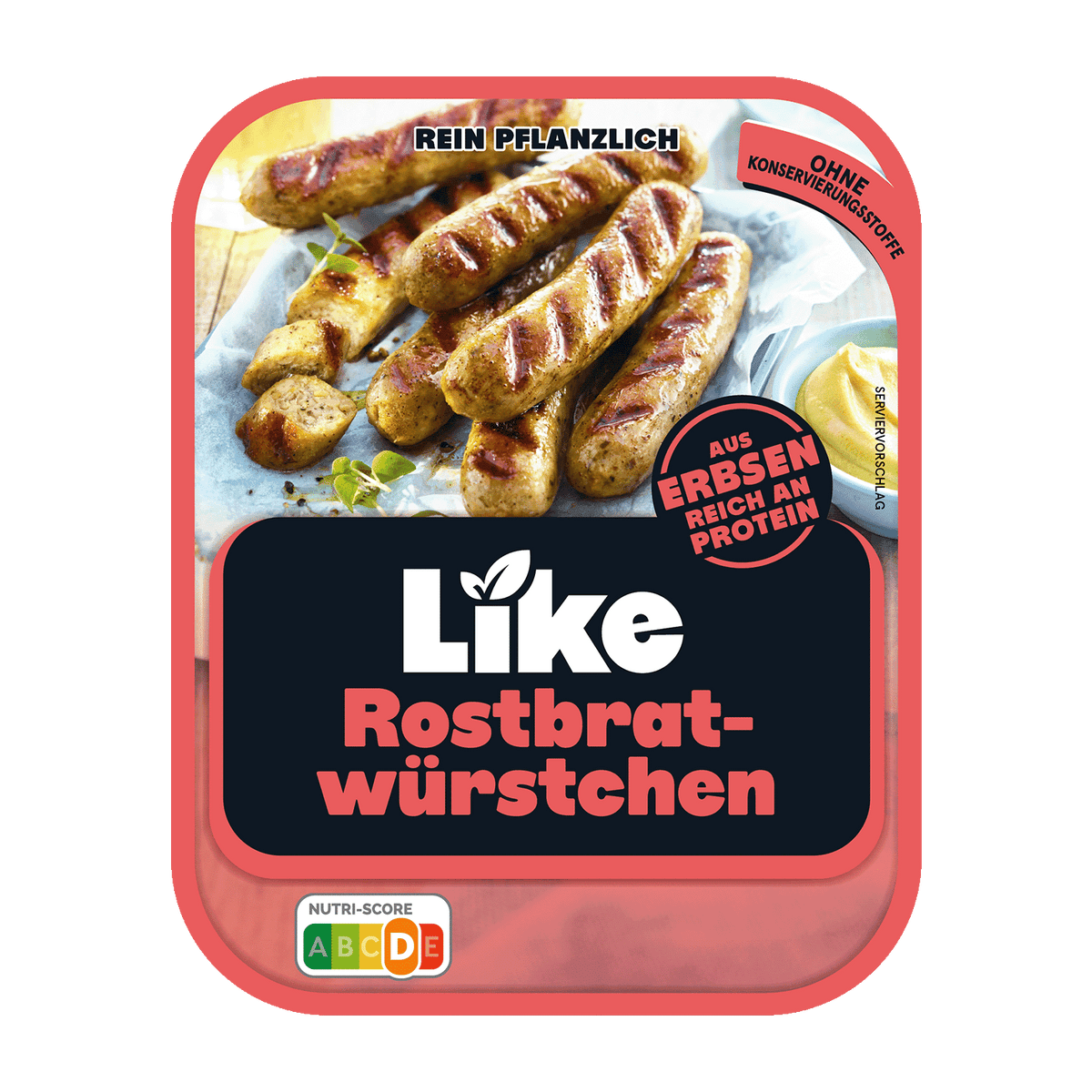 vegane Rostbratwürstchen