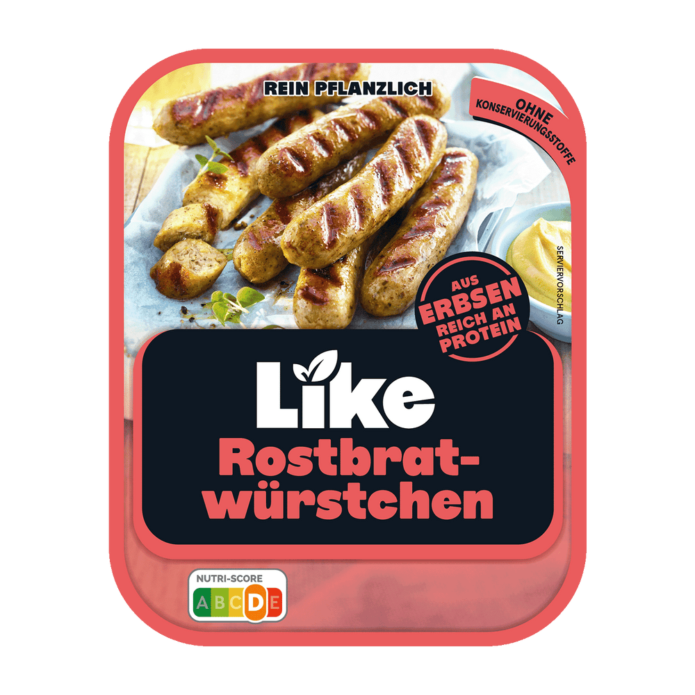 vegane Rostbratwürstchen