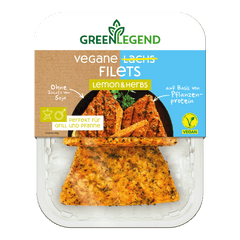 Green Legend Vegane Lachs Filets Lemon & Herbs