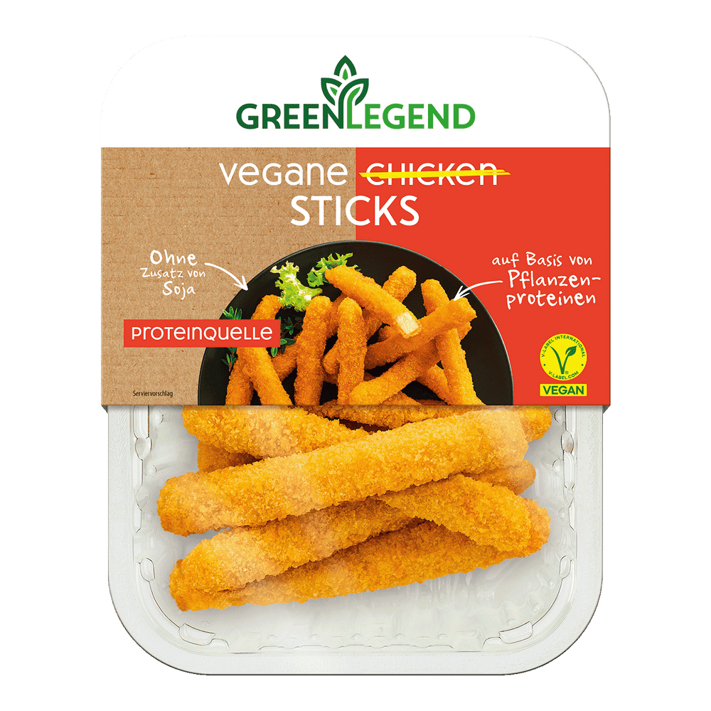 Vegane Chicken Sticks