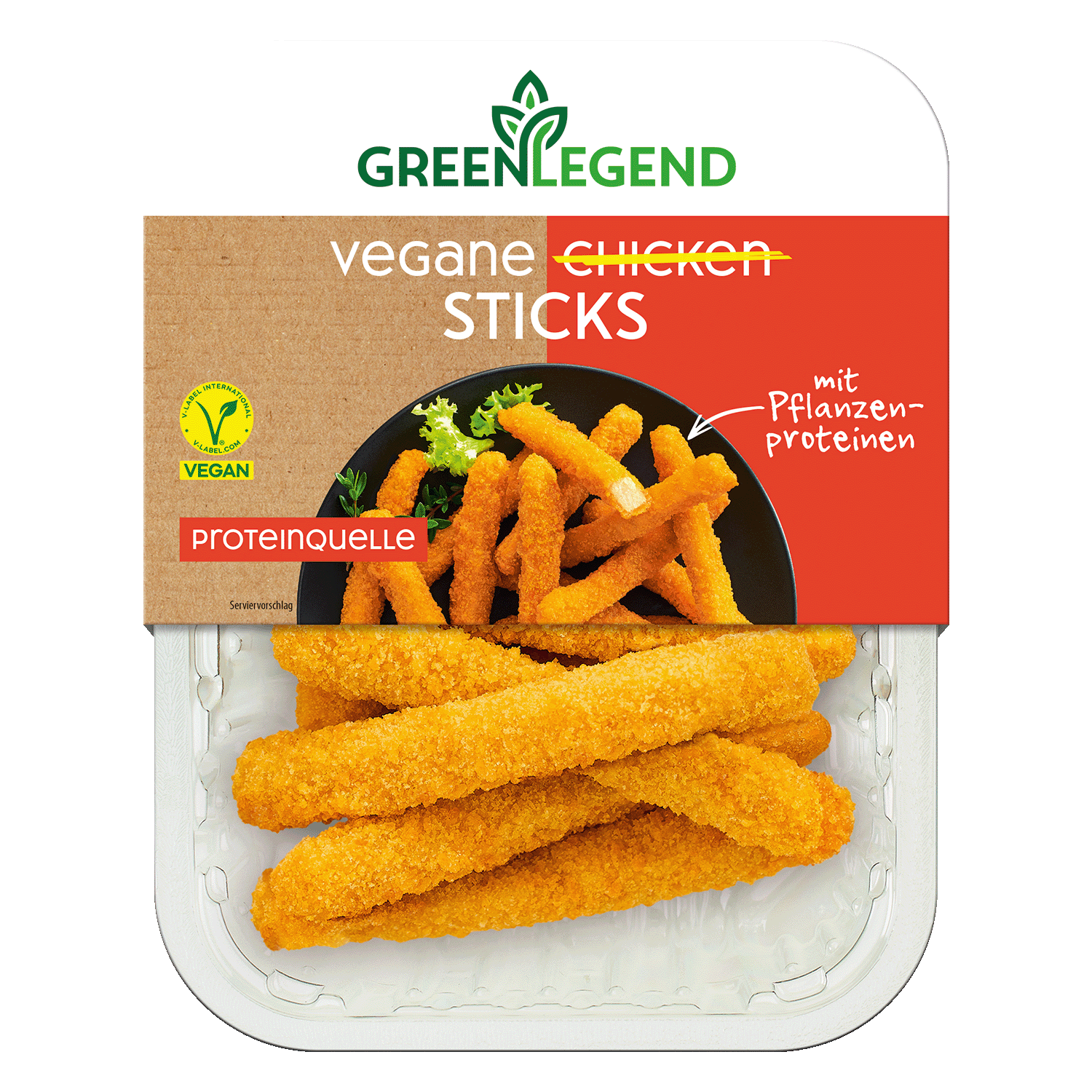Vegane Chicken Sticks