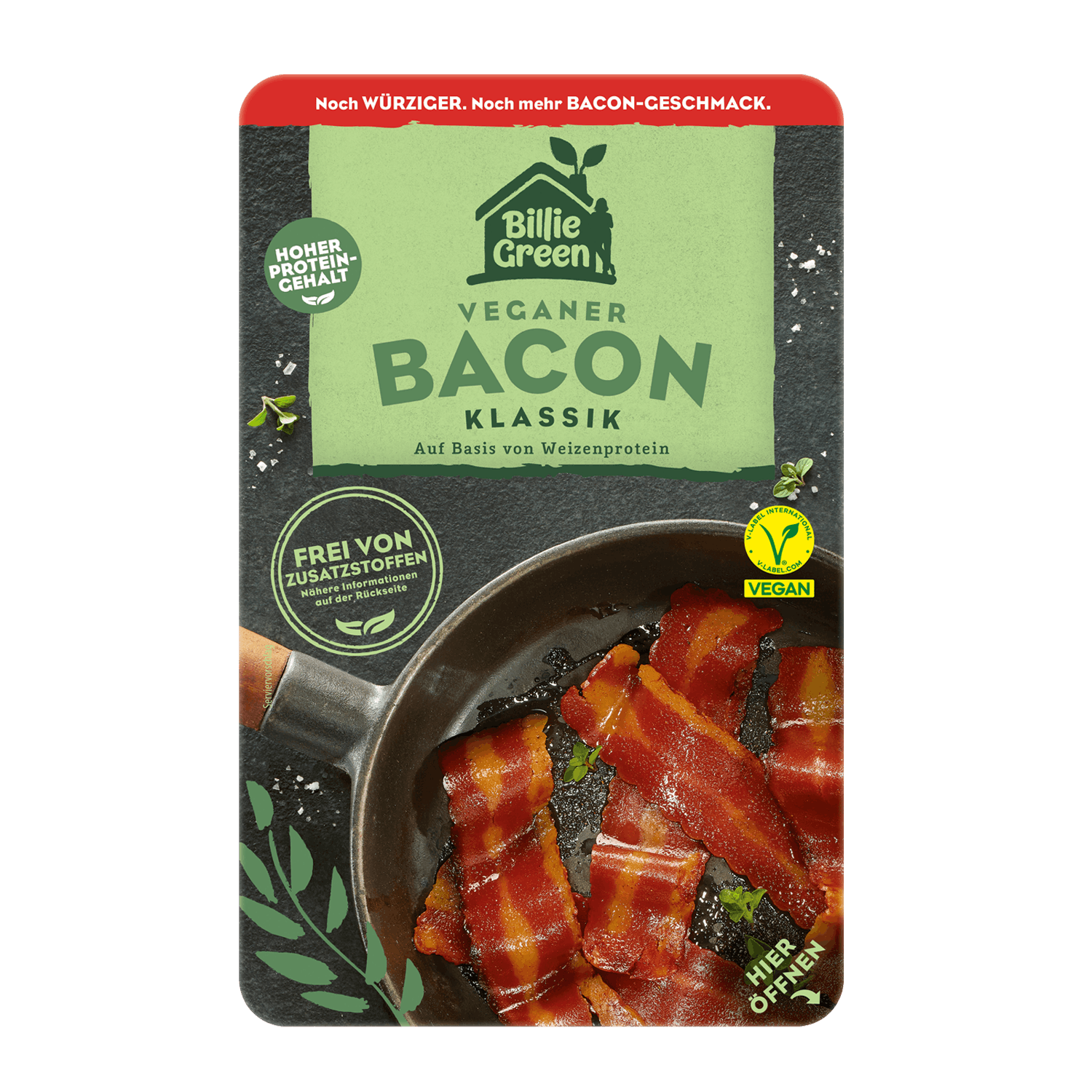 Billie Green Veganer Bacon