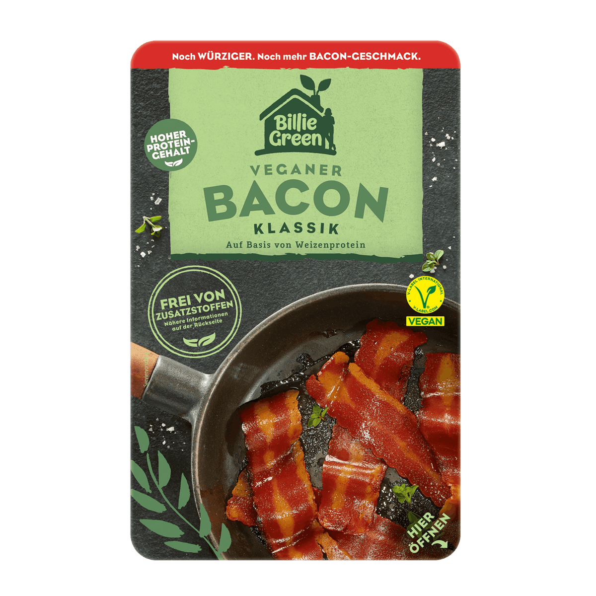 Billie Green Veganer Bacon