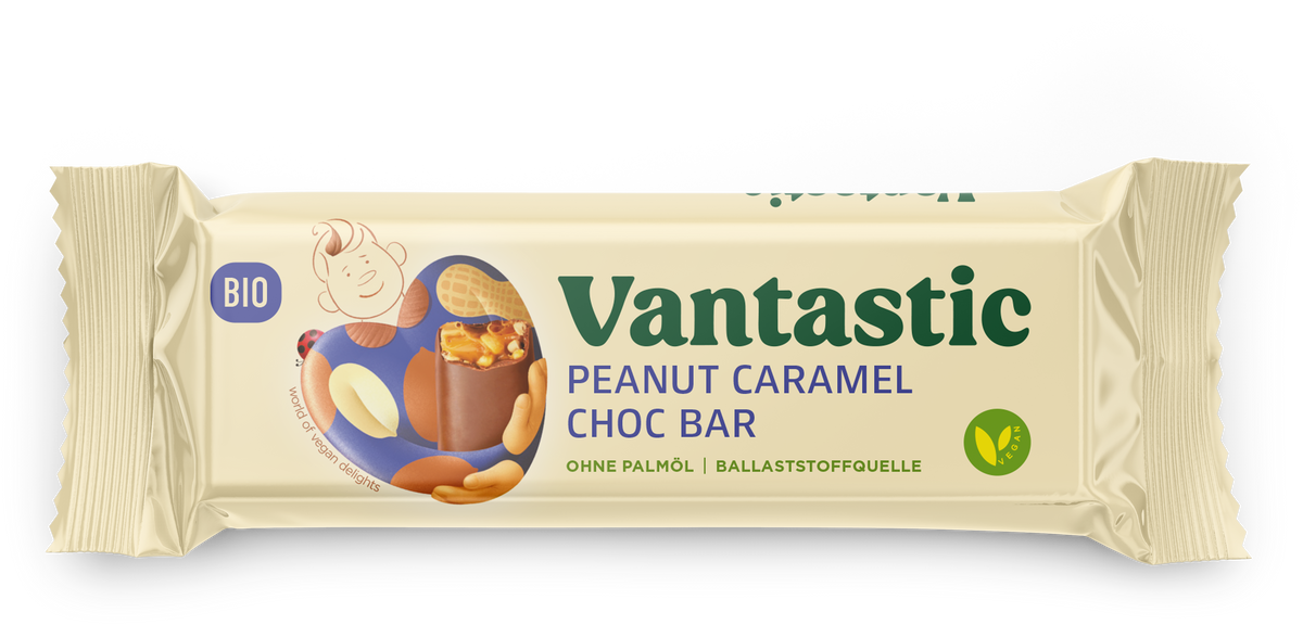 Vantastic Peanut Caramel Choc Bar
