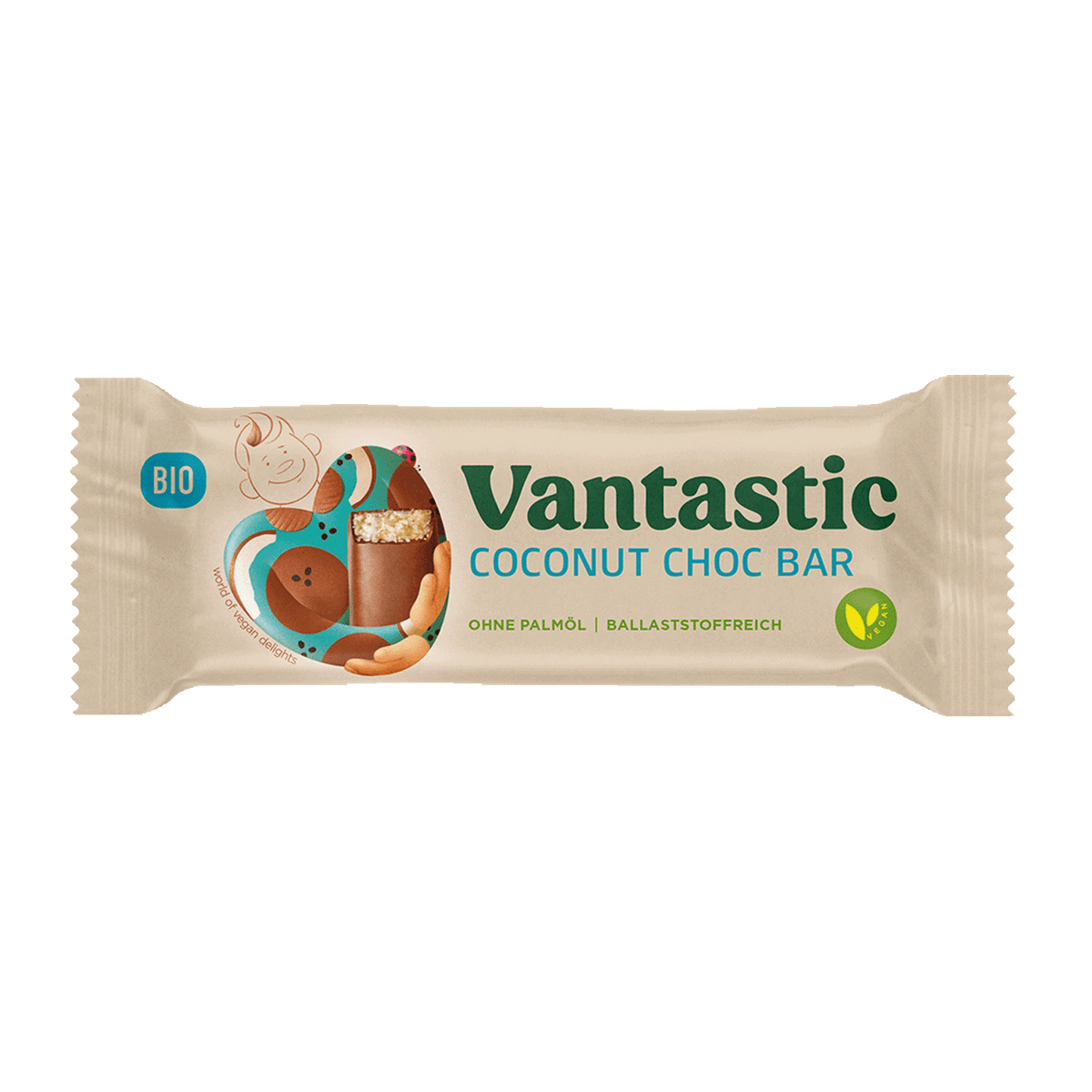 Vantastic Coconut Choc Bar