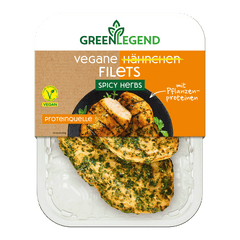 Vegane Hähnchen Filets Spicy Herbs