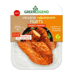 Green Legend Vegane Hähnchen Filets Sweet Pepper