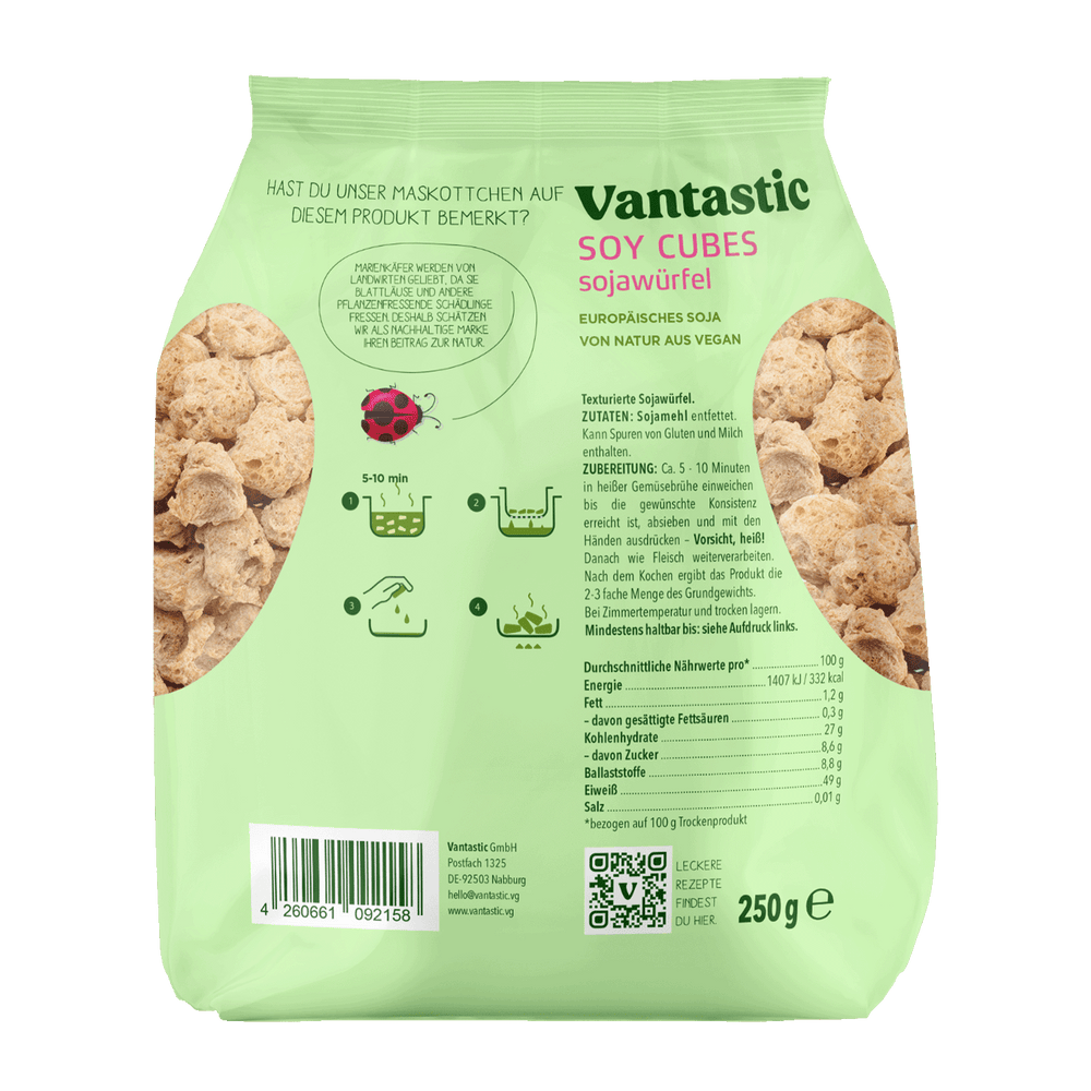 Soy Cubes, Sojawürfel