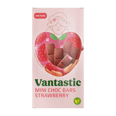 Mini Choc Bars Strawberry