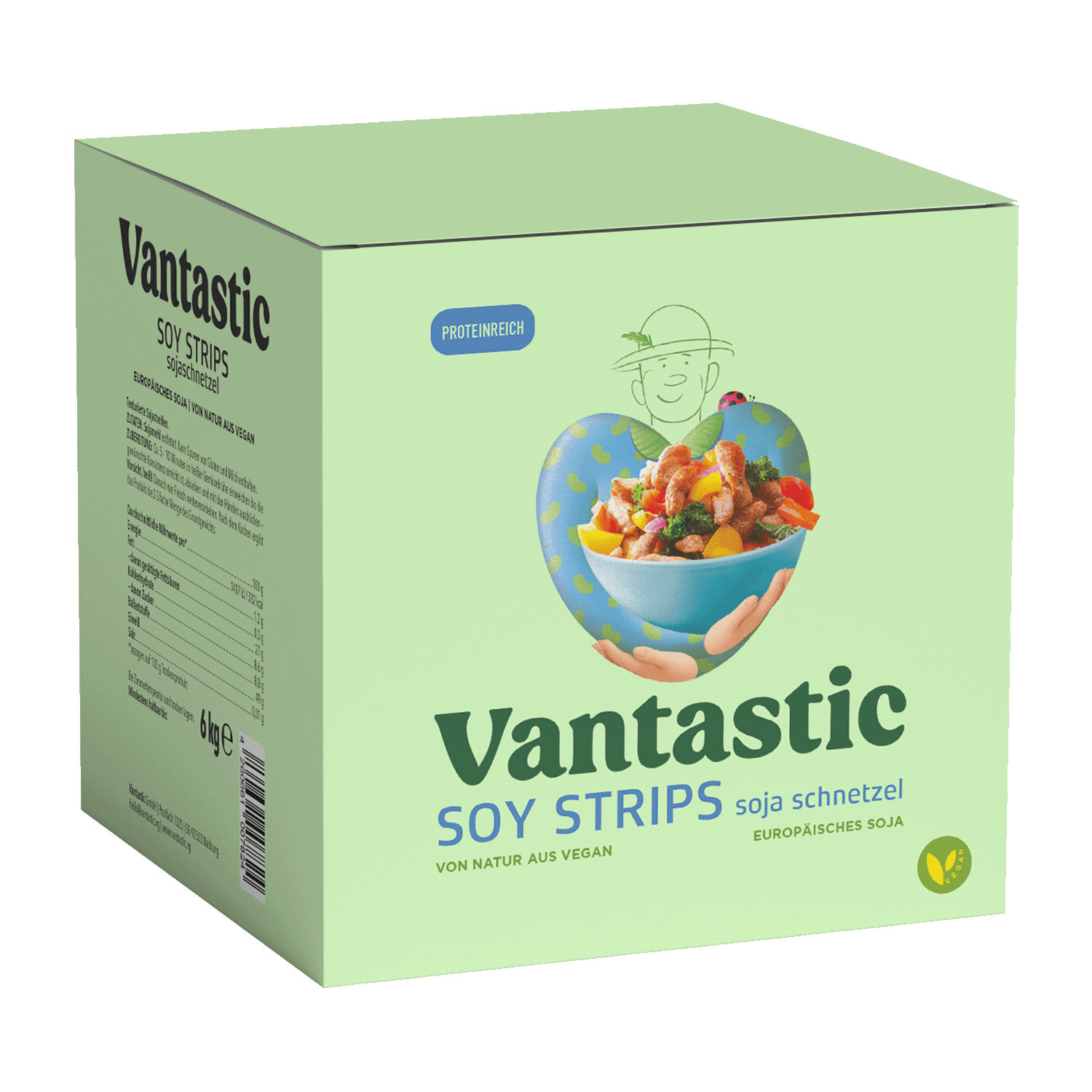 Soy Strips Großpack, Soja Schnetzel