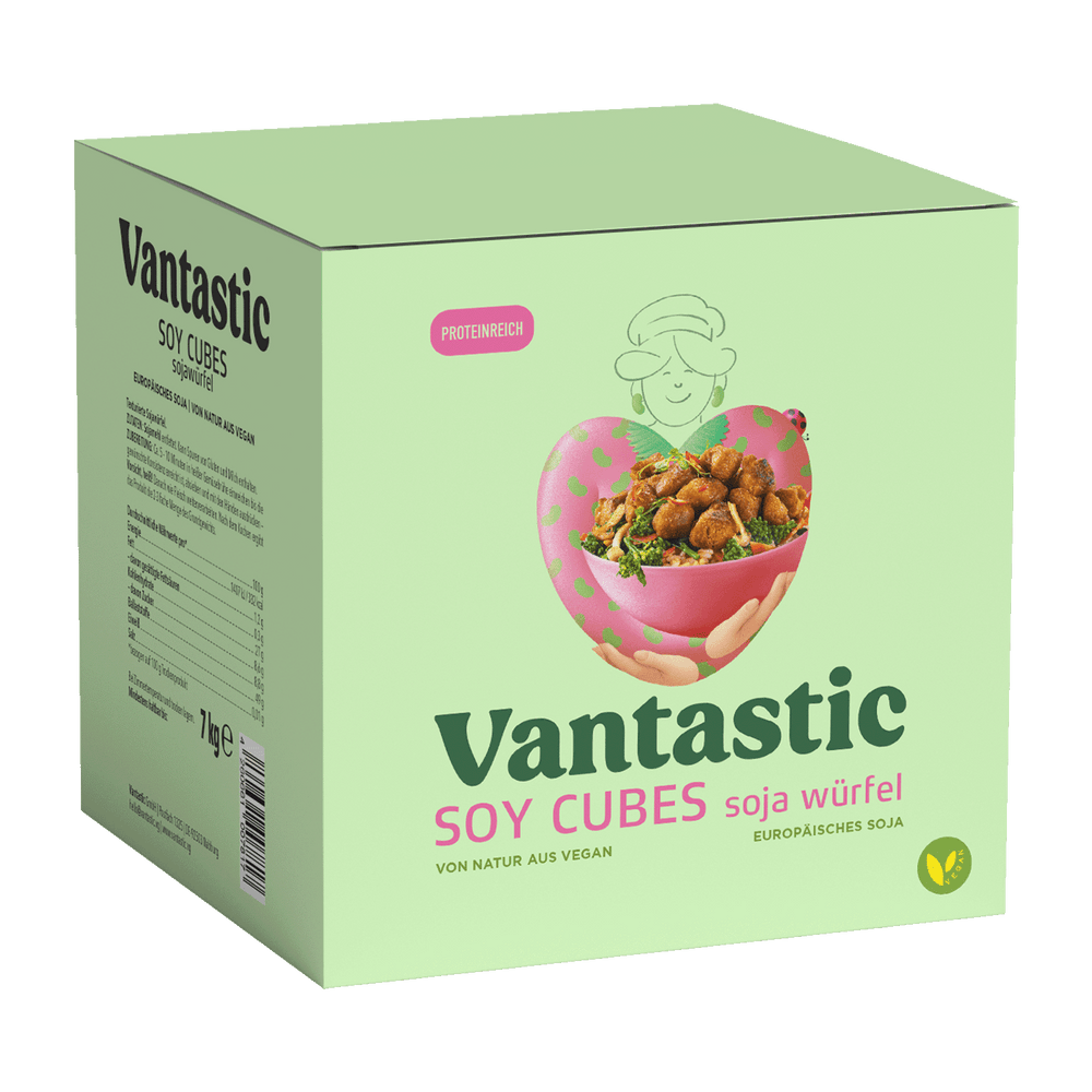 Soy Cubes Großpack, Sojawürfel