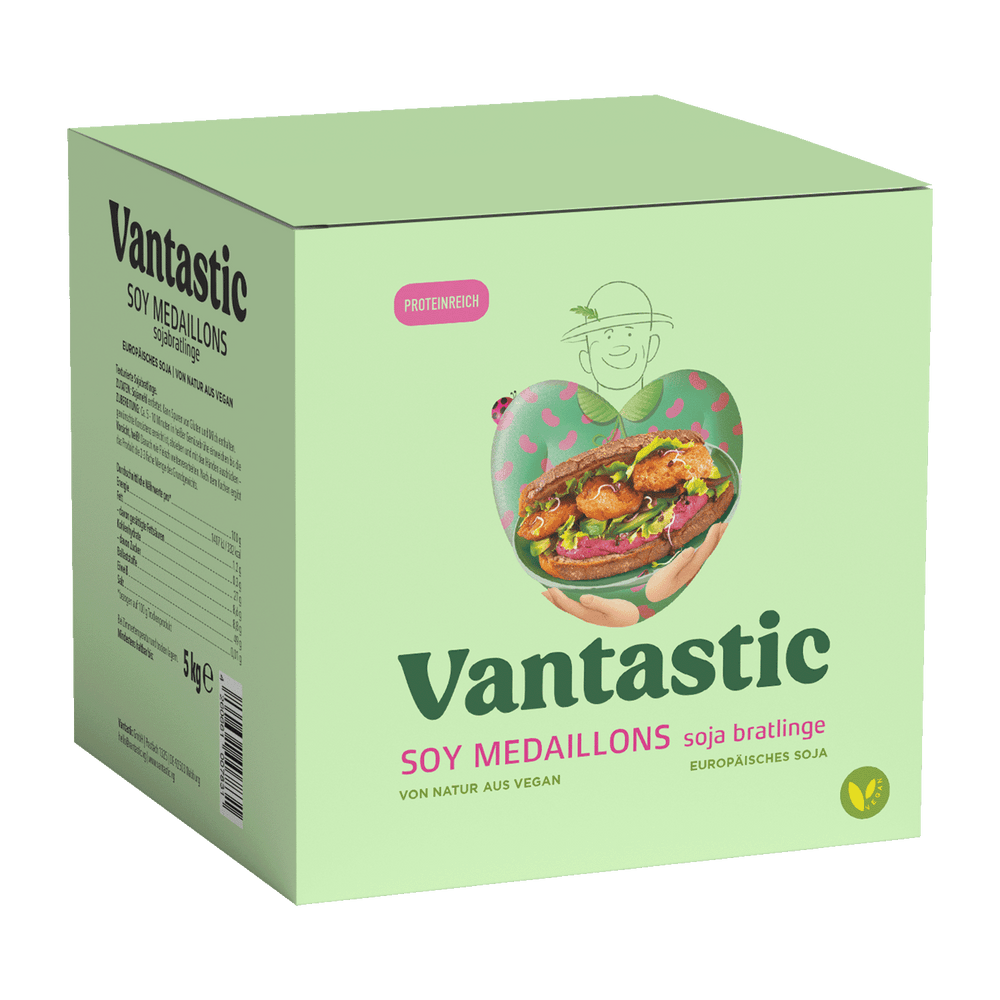 Soy Medaillons Großpack, Soja Bratlinge