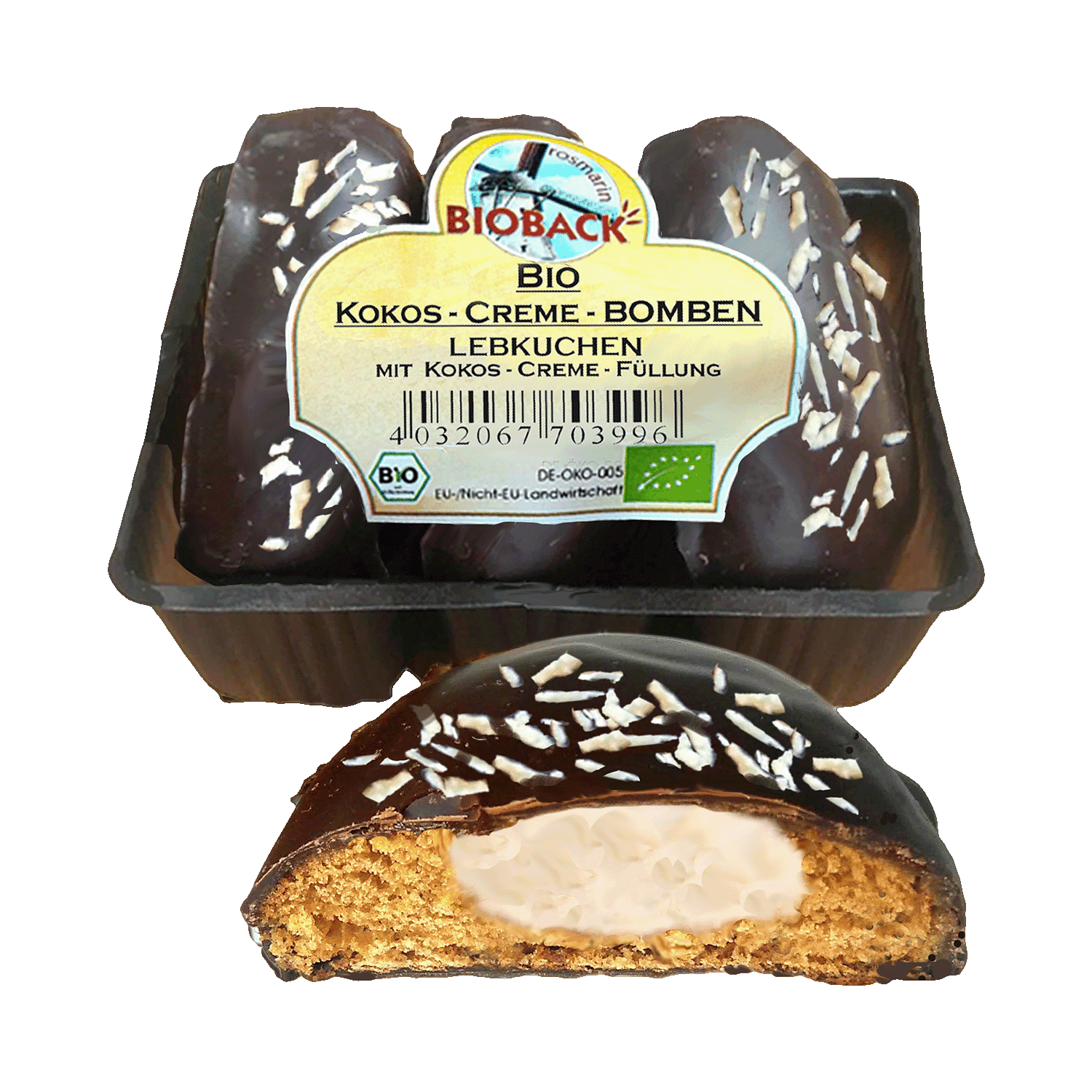 Kokos-Creme-Bomben