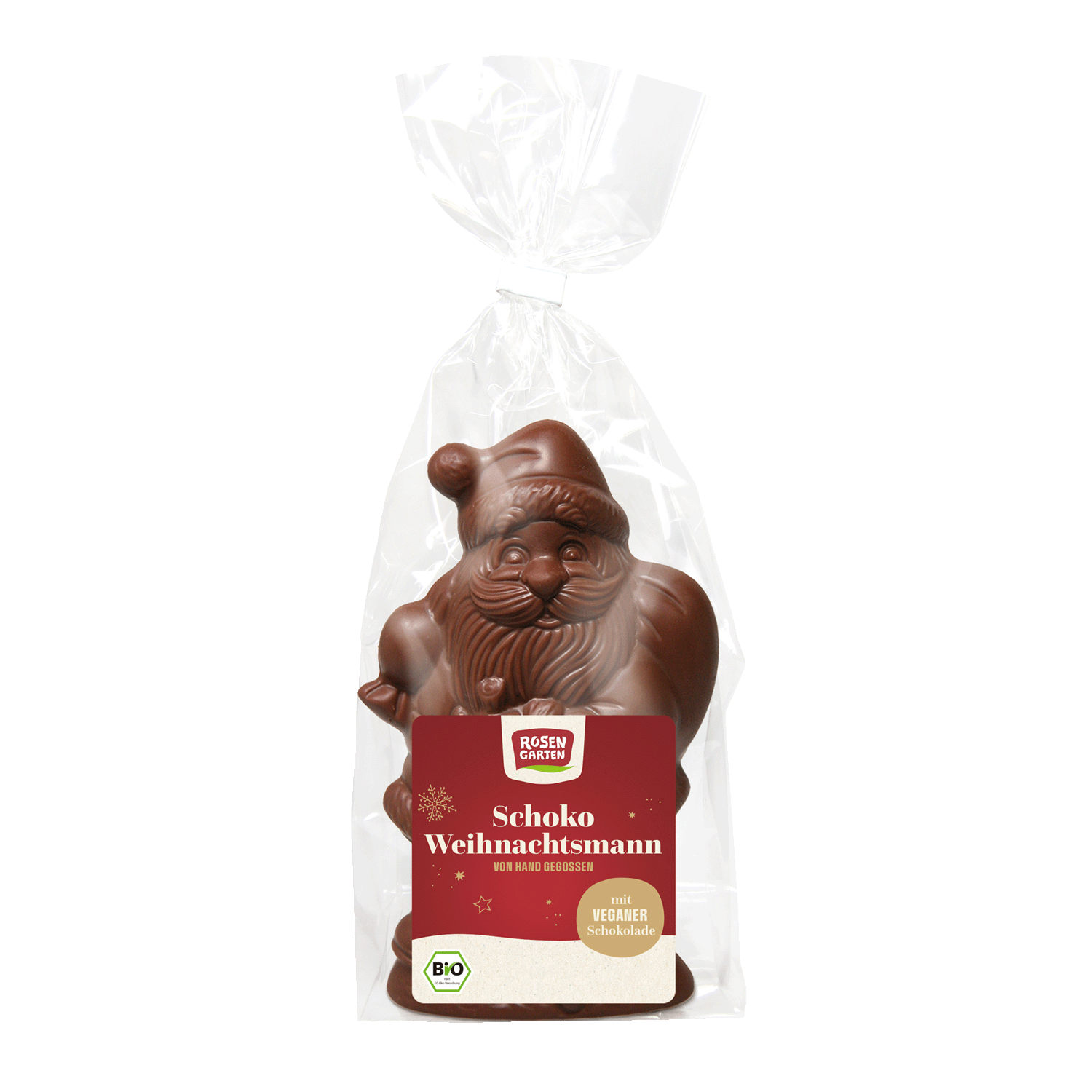 Schoko Weihnachtsmann vegan