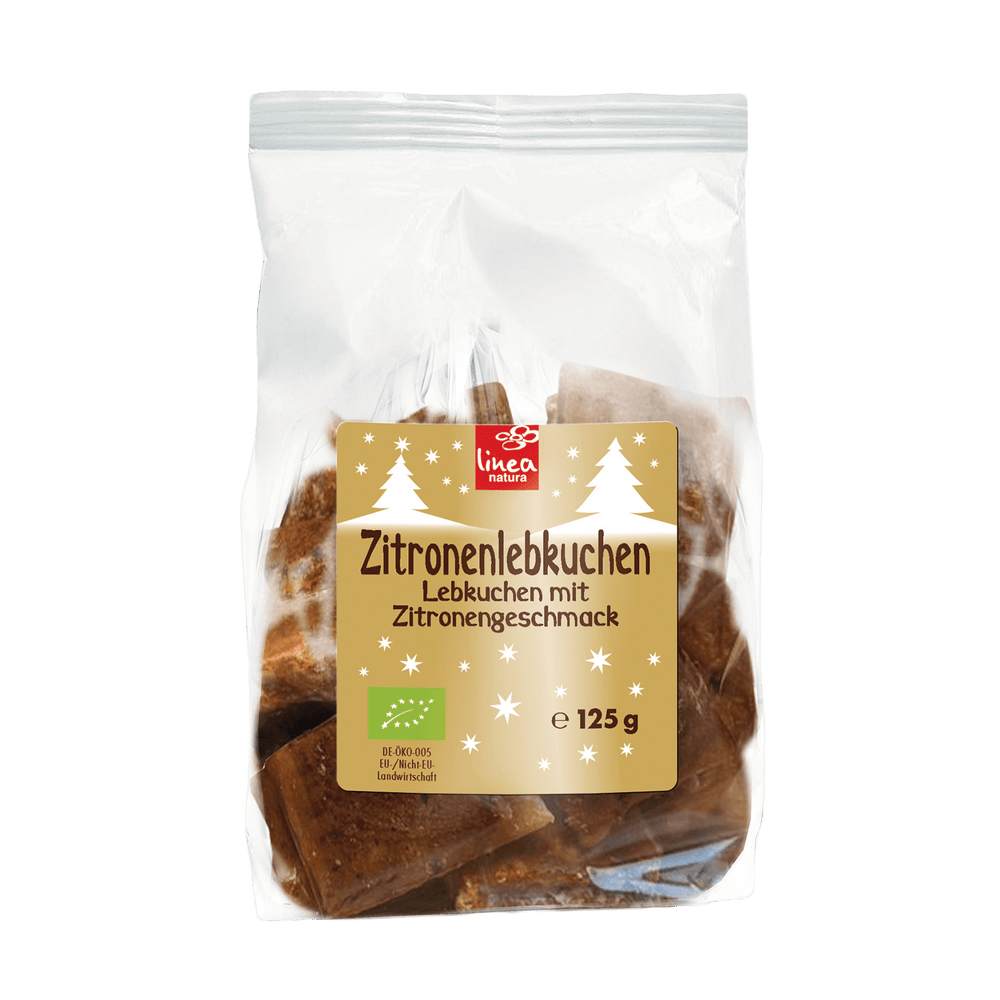 Linea Natura Zitronenlebkuchen, Bio, 125g