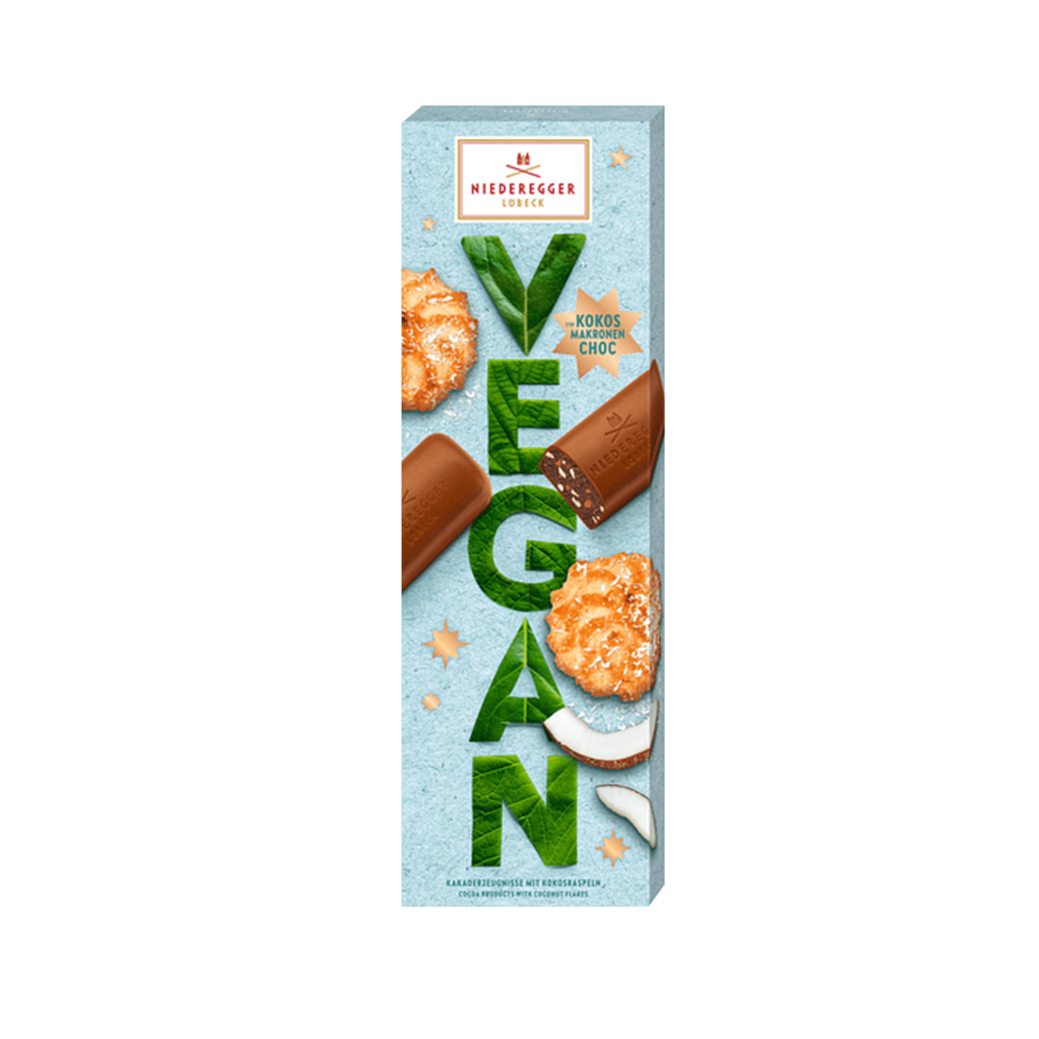 VEGAN Chocolate Klassiker "Kokosmakrone"
