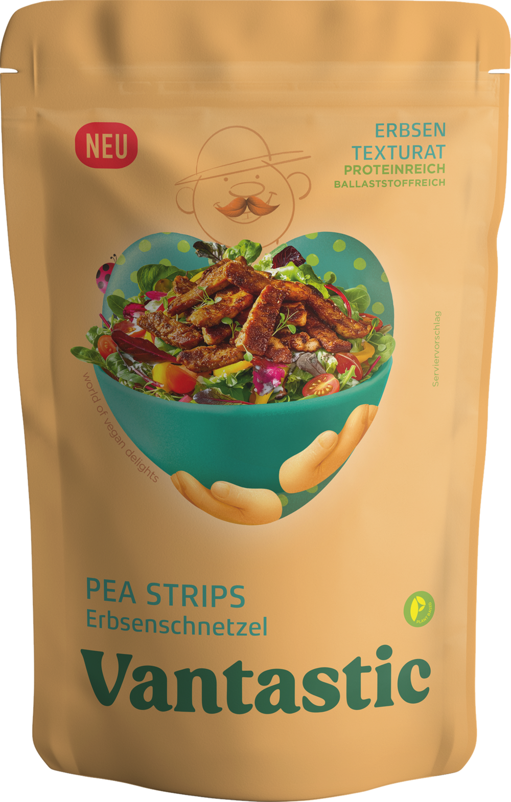 Pea Strips, Erbsenschnetzel