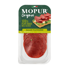 Veganer Salami Aufschnitt